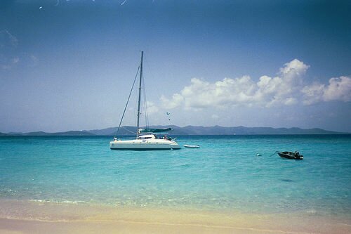 catamaran à Las Terrenas - Samana - Repubique Dominiciane - Caraïbes